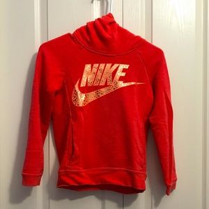 Nike orange sweater